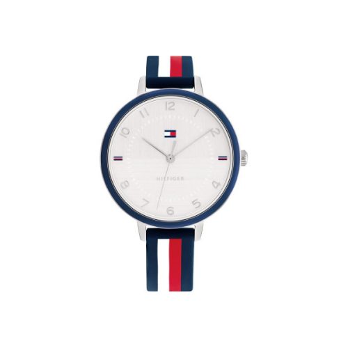 Tommy Hilfiger Florance csíkos szilikon szíjas női óra 1782584