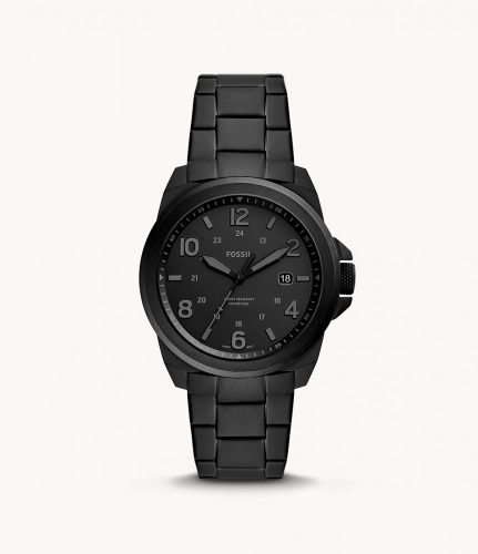 Fossil Bronson Three-Hand Date Black férfi karóra FS5940