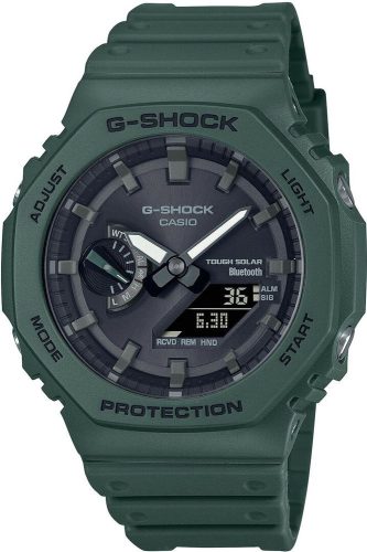 Casio G-Shock Carbon Core Guard Tough Solar Bluetooth férfi karóra GA-B2100-3AER