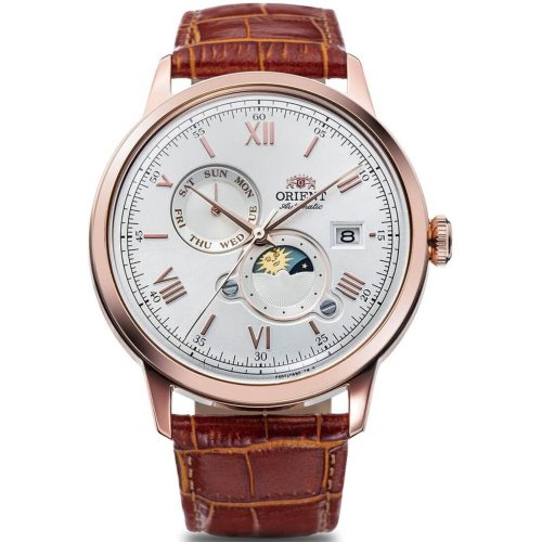 Orient Bambino Sun and Moon  férfi karóra RAAK0801S10B