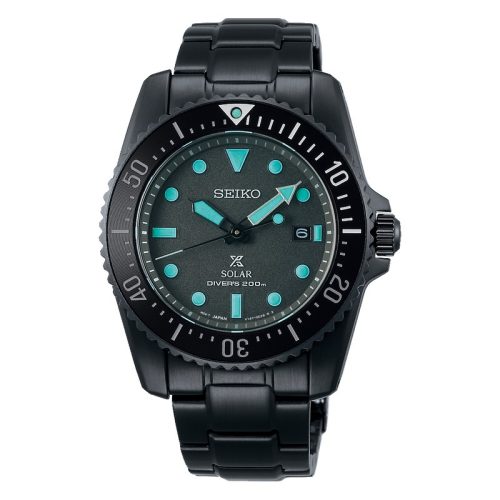 Seiko Prospex Black Series Night Vision limitált kiadású solar búváróra SNE587P1