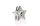 Cango&Rinaldi Charm Collection csillag charm charmID67795